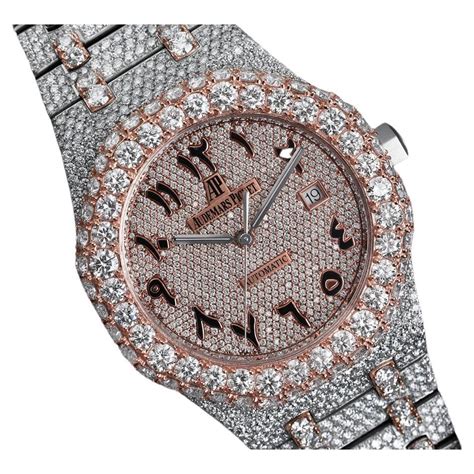 fake diamonds watch|iced out diamond watches price.